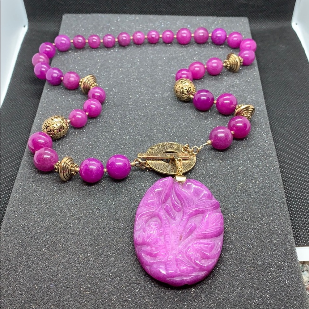 Amy Khan Russell Bronze Necklace w/ Pendant
